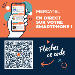 Mercatel en direct sur votre smartphone